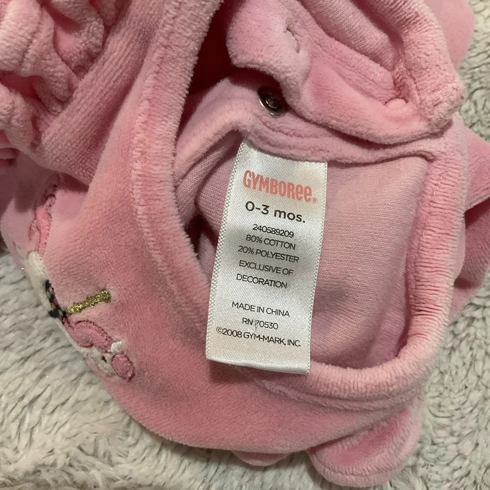 Gymboree Pink and Green Footies for Cozy Comfort